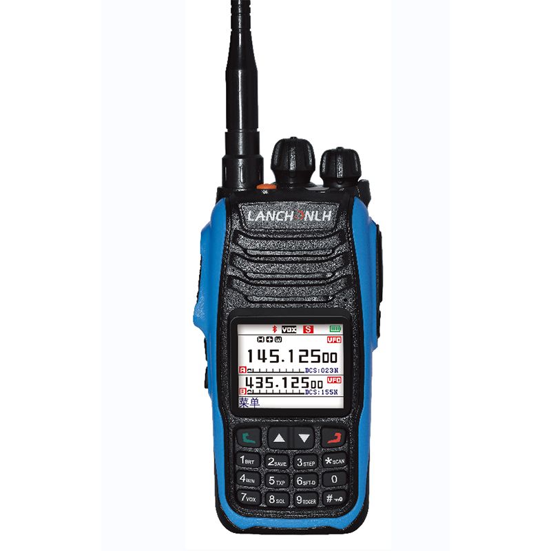 Skaitmeninis DMR ir analoginis VHF/UHF nešiojamasis radijo imtuvas